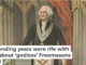 George Washington was initiated into Freemasonry at the age of 20. Strobridge & Co. Lith./Library of Congress via AP